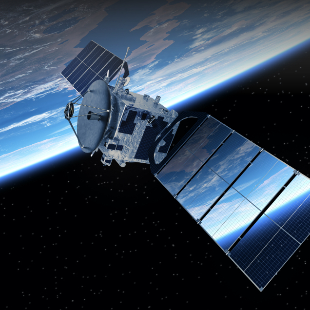 picture of artificial satellite
